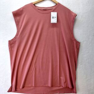 Nike Yoga Shirt Men XXL Mauve Sleeveless Tank Top Performance Stretch DM7823 NEW